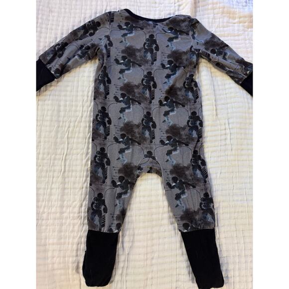 Pipsqueaks Get a Grip, Take a Hike Convertible Footie baby sz 6-12 mos - Picture 4 of 6